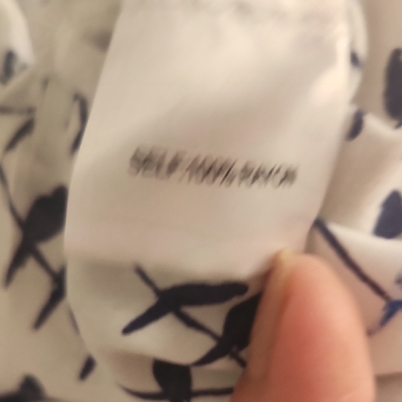 Jane and Delancey Birds On A Wire Print Blouse - Picture 4 of 5